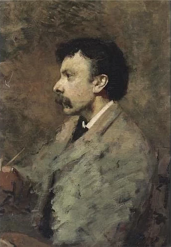 Ritratto del pittore Filiberto Petiti